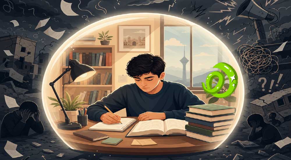 چگونه در روزهای پرتلاطم، همچنان برای کنکور بجنگیم؟